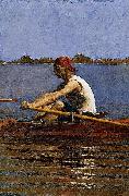 Thomas Eakins John Biglin in a Single Scull painting